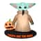Airblown® 5.5ft. Inflatable The Child with Jack-O-Lantern Treats Are The Way Halloween Decoration
